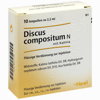 Discus Compositum N mit Kalmia Ampullen 10 Stück