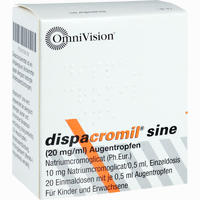 Dispacromil Sine Edp Augentropfen 20 x 0.5 ml