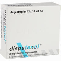 Dispatenol Augentropfen 3 x 10 ml