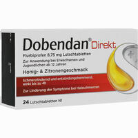 Abbildung von Dobendan Direkt Flurbiprofen 8.75 Mg Lutschtabletten 24 Stück