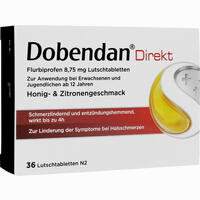 Dobendan Direkt Flurbiprofen 8,75 Mg Lutschtabletten 36 Stück