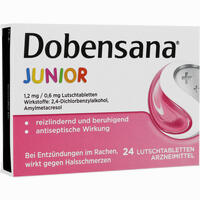 Dobensana Junior 1.2mg 0.6mg Lutschtabletten 24 Stück