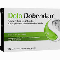 Dolo- Dobendan 1.4mg 10 Mg Lutschtabletten 36 Stück