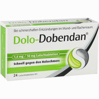 Dolo- Dobendan 1.4mg/10mg Lutschtabletten 24 Stück