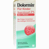 Dolormin für Kinder Ibuprofensaft 2% Suspension 100 ml