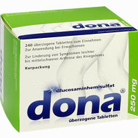 Dona 250 überzogene Tabkletten Tabletten 240 Stück