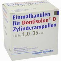 Dontisolon D Einmalkanülen für Zylinderampullen 50 Stück