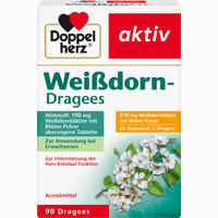 Doppelherz Aktiv Weißdorn- Dragees 90 Stück