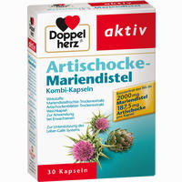 Doppelherz Artischocke- Mariendistel Kombi- Kapseln 30 Stück