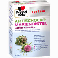 Doppelherz Artischocke- Mariendistel System Weichkapseln 60 Stück