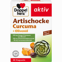 Doppelherz Artischocke + Olivenöl + Curcuma Kapseln 30 Stück