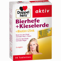 Doppelherz Bierhefe + Kieselerde Tabletten 30 Stück