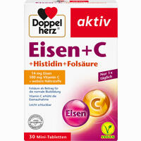 Doppelherz Eisen+vitamin C+l- H Tabletten 30 Stück