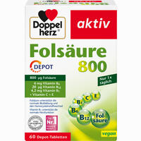 Doppelherz Folsäure 800 Depot Tabletten 60 Stück