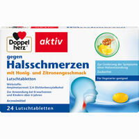 Doppelherz gegen Halsschmerzen Lutschtabletten 24 Stück