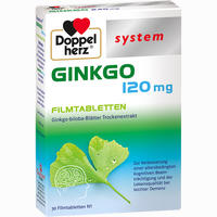 Doppelherz Ginkgo 120 Mg System Filmtabletten 30 Stück