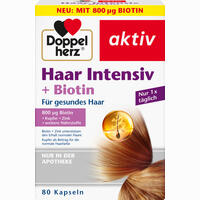 Doppelherz Haar Intensiv + Biotin Kapseln 80 Stück