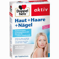 Doppelherz Haut + Haare + Nägel Tabletten 60 Stück