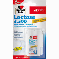Abbildung von Doppelherz Lactase 3.500 Tabletten 120 Stück
