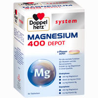 Doppelherz Magnesium 400 Depot System Tabletten 60 Stück