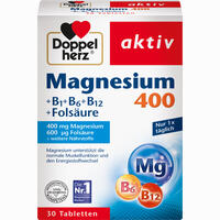 Doppelherz Magnesium 400mg Tabletten 30 Stück