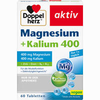 Doppelherz Magnesium+kalium Tabletten 60 Stück