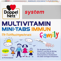 Doppelherz Multivitamin Mini- Tabs Family System Pellets 20 Stück