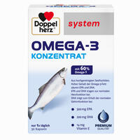 Doppelherz Omega- 3 Konzentrat System Kapseln 30 Stück