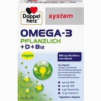 Doppelherz Omega- 3 Pflanzlich System Kapseln 120 Stück