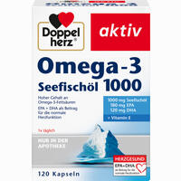 Doppelherz Omega- 3 Seefischöl 1000 Kapseln 120 Stück