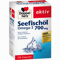 Doppelherz Seefischöl Omega- 3 700mg Kapseln 120 Stück