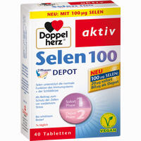 Doppelherz Selen 100 2- Phasen Depot Tabletten 40 Stück