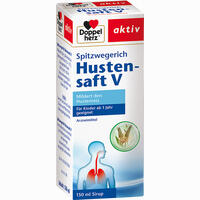 Doppelherz Spitzwegerich Hustensaft V 150 ml