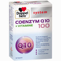 Doppelherz System Coenzym Q10 100 + Vitamine Kapseln 60 Stück