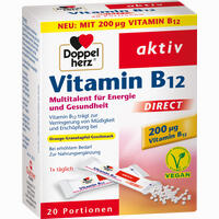Abbildung von Doppelherz Vitamin B12 Direct Pellets 20 Stück