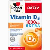 Doppelherz Vitamin D1000 I.e. Extra Tabletten 45 Stück
