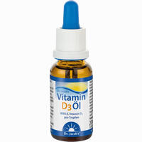 Dr. Jacob's Vitamin D3- Öl Tropfen 20 ml