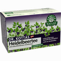 Dr.kottas Heidelbeertee Filterbeutel 20 Stück