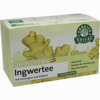 Dr. Kottas Ingwertee mit Lemongras Filterbeutel 20 Stück