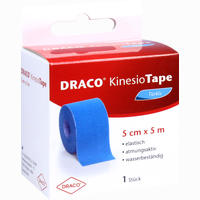 Draco Kinesiotape 5mx5cm Türkis Verband 1 Stück