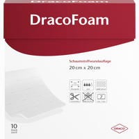 Dracofoam Schaumstoffverband 20x20cm 10 Stück