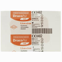 Dracopor Soft Steriler Wundverband Hautfarben 5x7.2cm 1 Stück