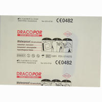 Dracopor Waterproof Wundverband Steril 5cmx7.2cm 1 Stück