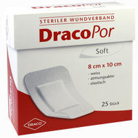 Dracopor Wundverband Steril 10x8cm 25 Stück