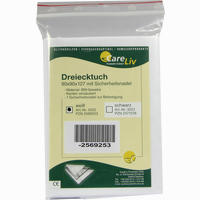 Dreiecktuch Bw Weiss 1 Stück