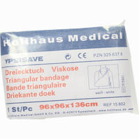 Dreiecktuch Ypsisave Weiss 1 Stück