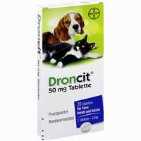 Abbildung von Droncit Vet Tabletten 20 Stück