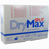 Dry Max Split Superabsorber Verband 10x10cm 50 Stück
