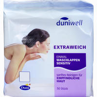 Duniwell Einmal Waschlappen Sensitiv 50 Stück