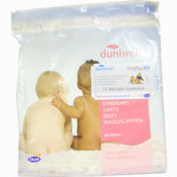 Duniwell Streichelzarte Baby- Waschlappen 40 Stück